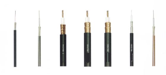 High Frequency Transmission RG Coaxial Cable / TV Signal Cable
